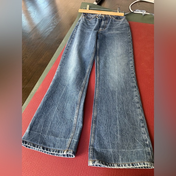 Sandro Flare Jeans 34 EUC - Picture 9 of 14